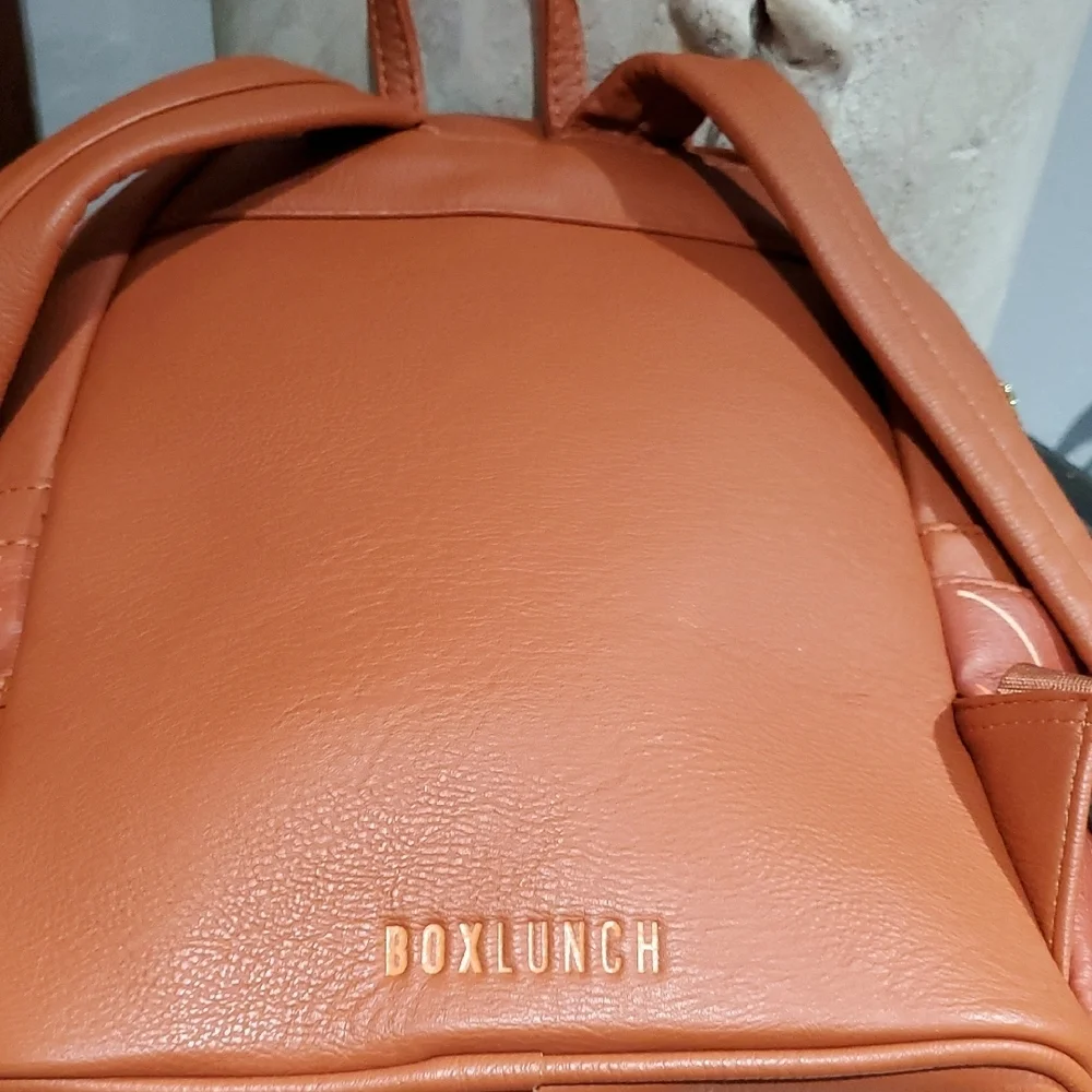 Boxlunch Burnt Orange Kids Character Chibi Mini Backpack with Frozen II Design